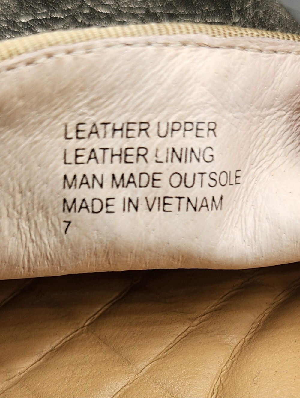 Birdies The Swift Metallic Gold Leather Slip-On No-Lace Loafer Style Sneakers - Picture 10 of 11